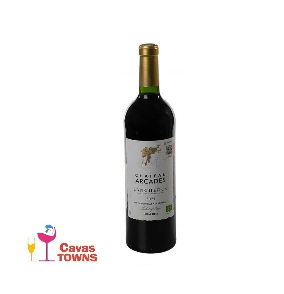 Vino Tinto Chateau Arcades Languedoc 750ml - Cavas Towns Vino Tinto Chateau Arcades Languedoc 750ml - Cavas Towns
