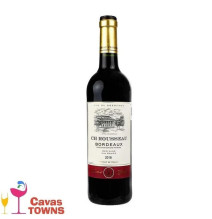 Vino Tinto Frances Chateau Rousseau Bordeaux 750ml - Cavas Towns