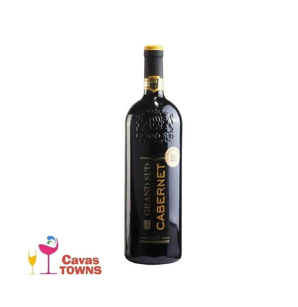 Vino Tinto Frances Grand Sud Cabernet 1000 ml - Cavas Towns