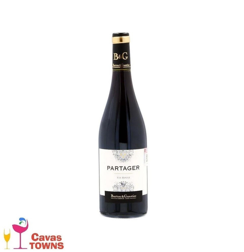 Vino Tinto, Francia/Gascogne, Partager Barton & Guestier Carignan 750 ml - Cavas Towns Vino Tinto, Francia/Gascogne, Partager Barton & Guestier Carignan 750 ml - Cavas Towns