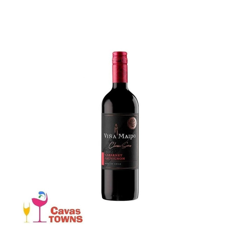 Vino Tinto Cabernet Sauvignon Viña Maipo 750 Ml. - Cavas Towns