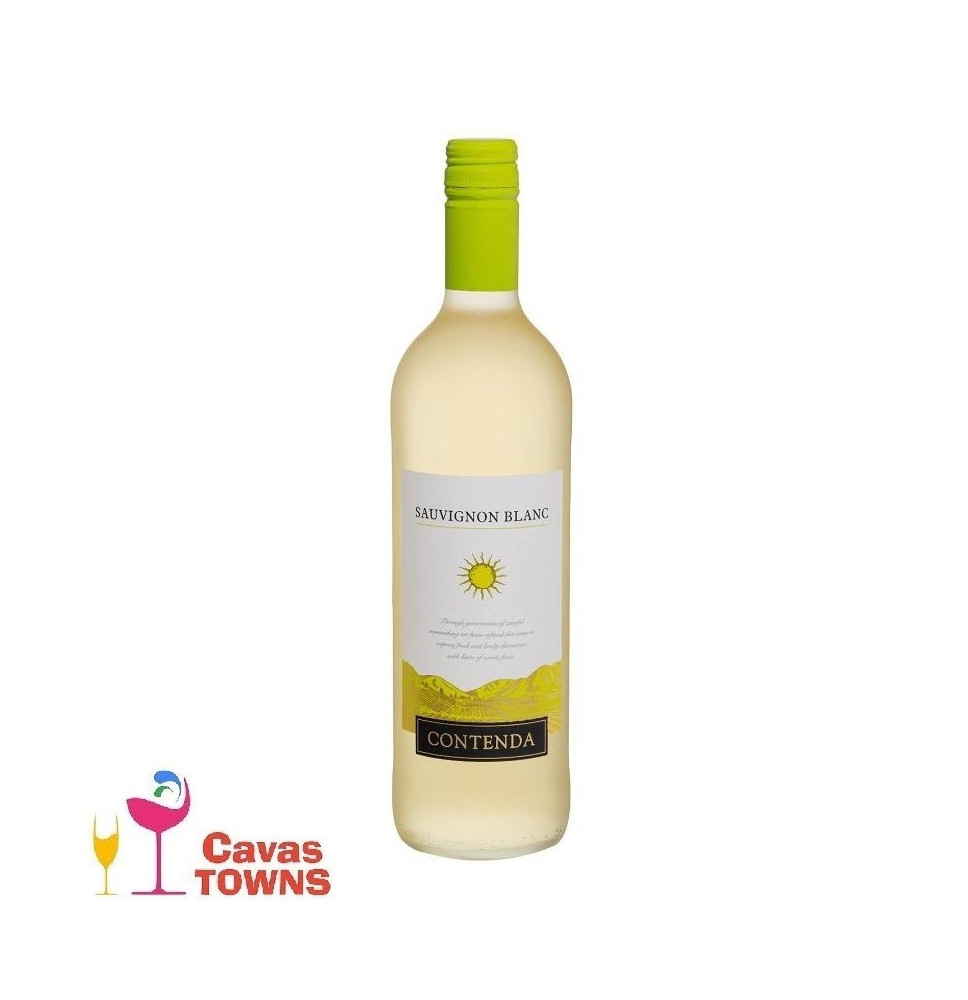 Vino Blanco Contenda Sauvignon Blanc 750 ml - Cavas Towns