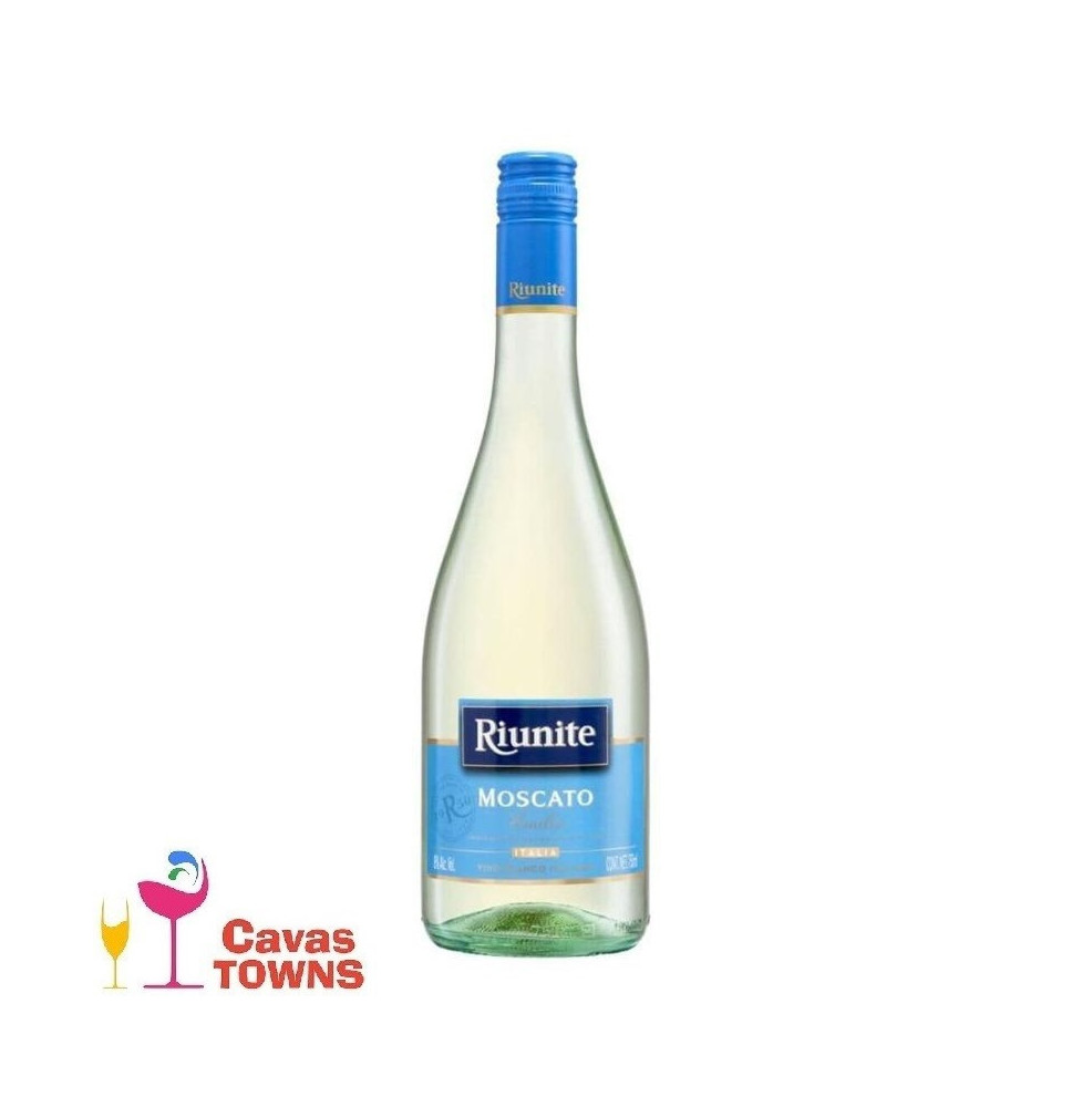 Vino Blanco Riunite Moscato Trebbiano 750ml - Cavas Towns Vino Blanco Riunite Moscato Trebbiano 750ml - Cavas Towns