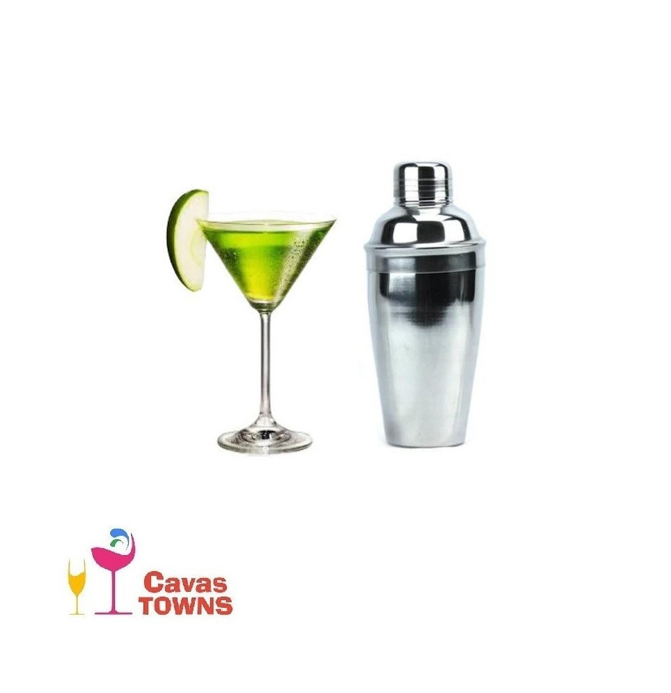 Cocktelera Shaker Bar de Acero Inox 10 oz - Cavas Towns