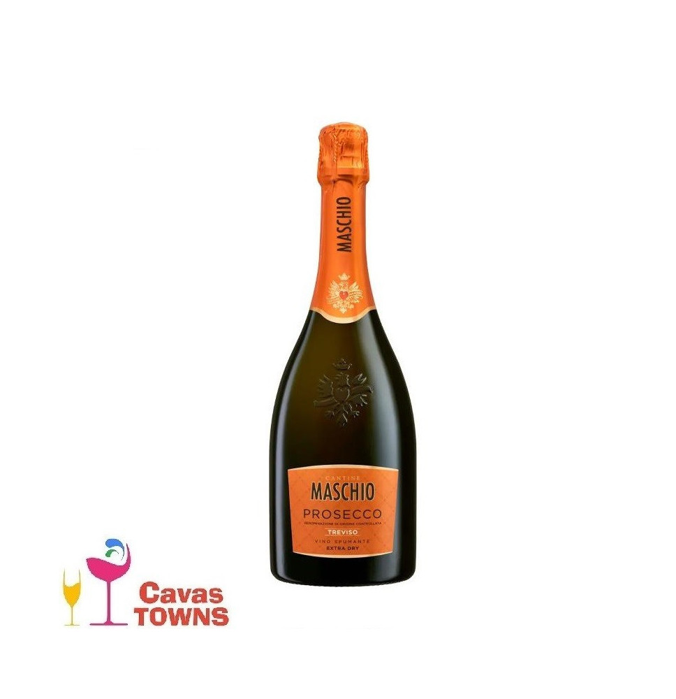 Vino Espumoso Italiano Maschio Prosecco Extra Dry 750 ml - Cavas Towns Vino Espumoso Italiano Maschio Prosecco Extra Dry 750 ml - Cavas Towns