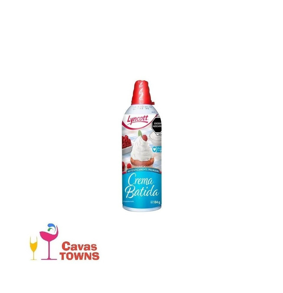 Media crema azucarada Chantilly 200 g - Cavas Towns