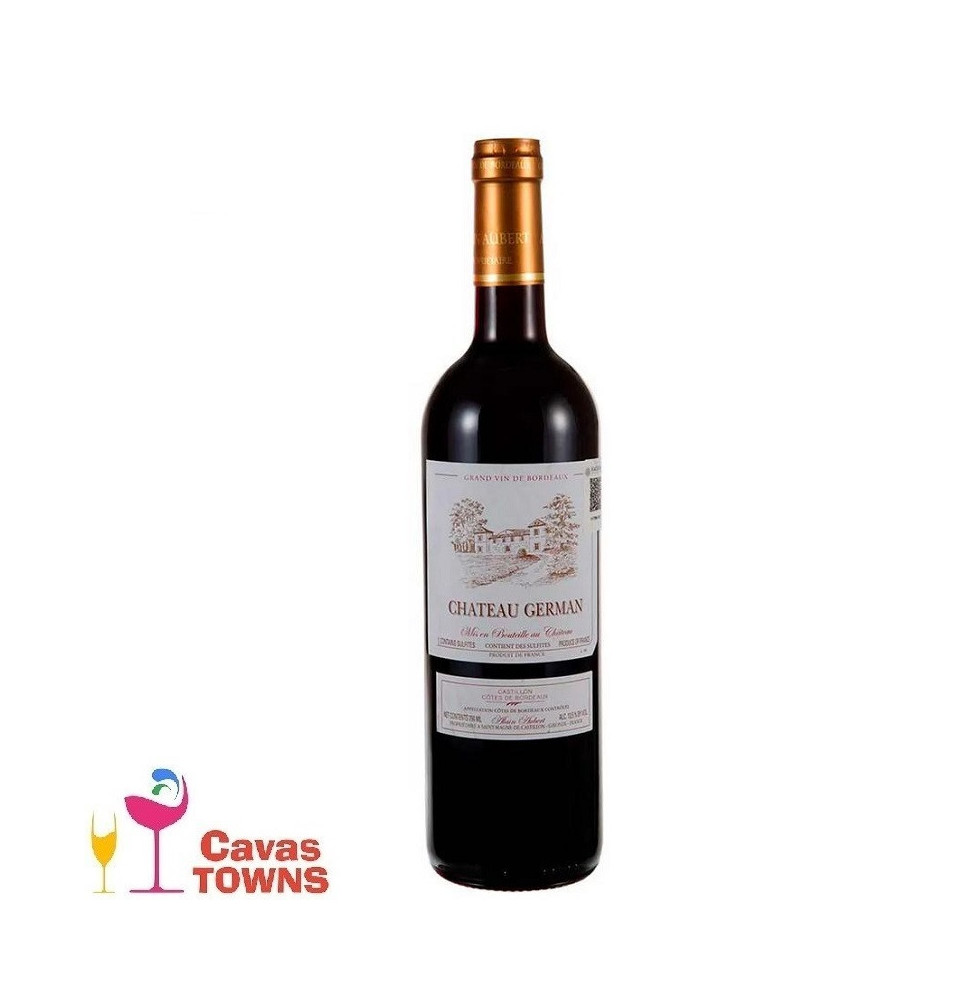 Chateau German Bordeaux Rouge 750 ml - Cavas Towns