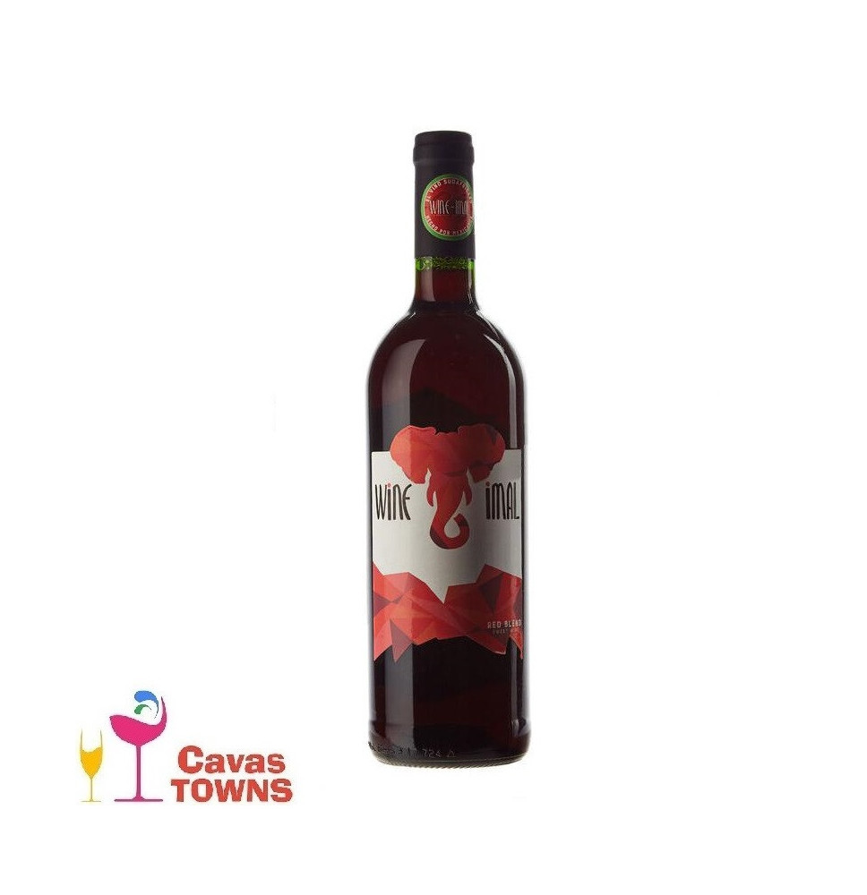 Vino Tinto Wine-imal Pinotage Cinsault 750ml - Cavas Towns