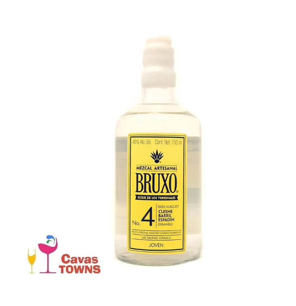 Mezcal Bruxo No. 4 750 ml - Cavas Towns
