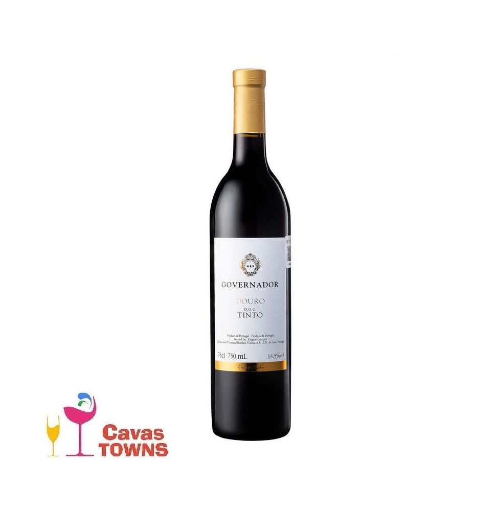 Vino Tinto Portugues Treixadura Governador Douro 750 ml - Cavas Towns Vino Tinto Portugues Treixadura Governador Douro 750 ml - Cavas Towns