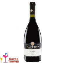 Vino Tinto Italiano Ruffino Chianti Sangiovese Merlot 750 ml - Cavas Towns