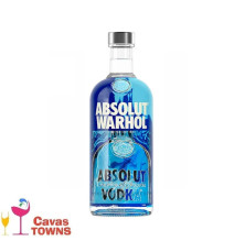 Vodka Absolut Azul Edicion Warhol 750 ml - Cavas Towns
