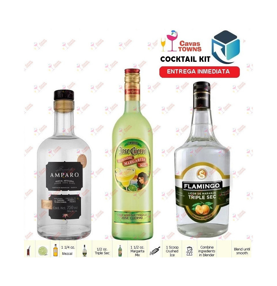 Cocktail Kit Adios Mother -1 Mezcal Receta Recipe - Cavas Towns