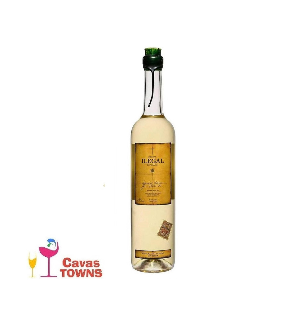 Mezcal Ilegal Reposado 700 ml - Cavas Towns