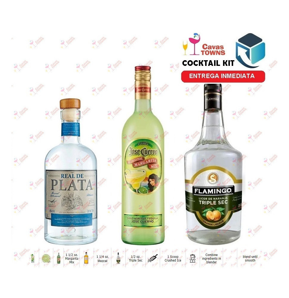 Cocktail Kit Canada Mezcal Receta Recipe - Cavas Towns