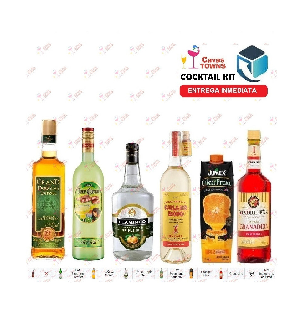Cocktail Kit Border Thrill Receta Recipe - Cavas Towns