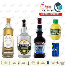 Cocktail Kit Blinker - 1 Mezcal Receta Recipe - Cavas Towns