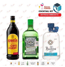 Cocktail Kit Alice in Wonderland - 2 Mezcal Receta Recipe- Cavas Towns
