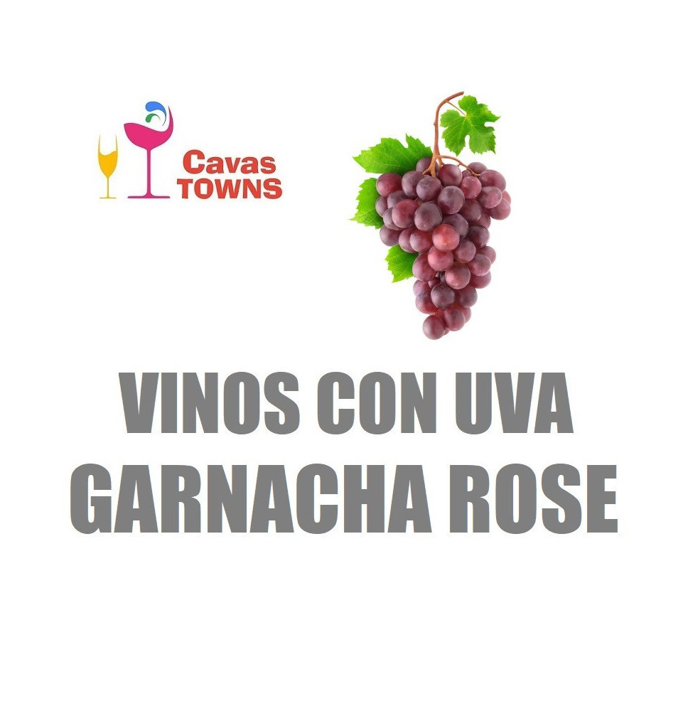 Vinos Con Uva Garnacha Rose - Cavas Towns
