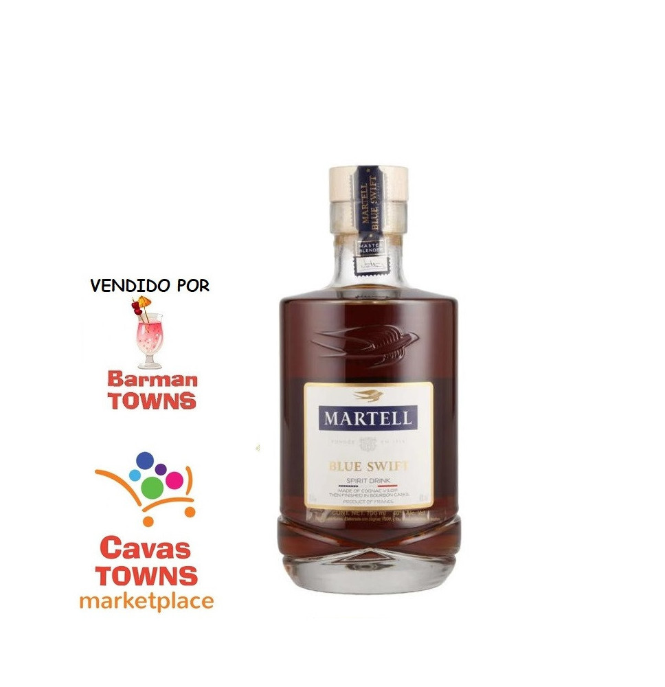 Cognac Martell Blue Swift 700 ml - Cavas Towns