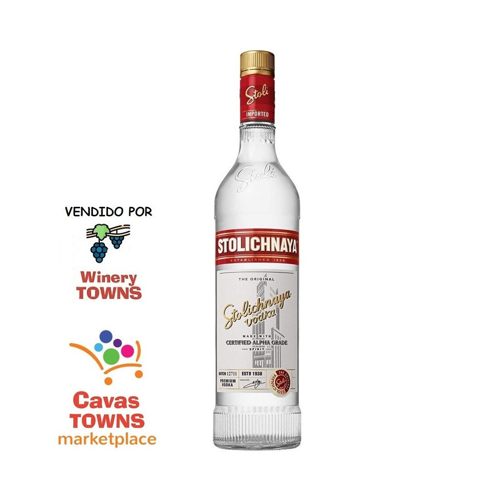 Vodka Stolichnaya 750 ml - Cavas Towns
