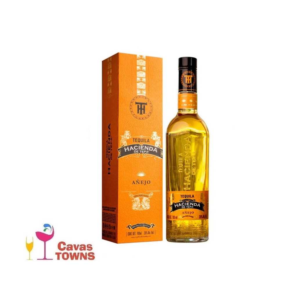 Tequila Hacienda de Tepa Añejo 700 ml - Cavas Towns