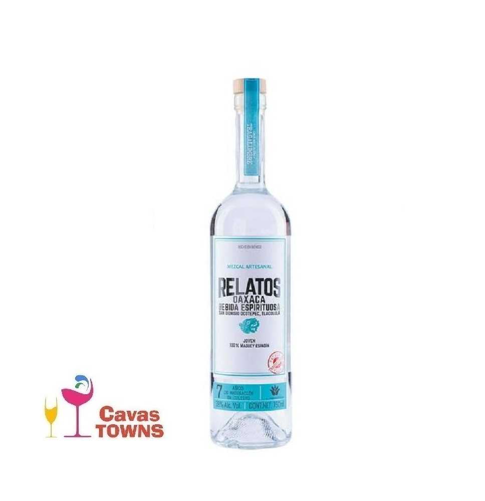 Mezcal Relatos Joven 750 ml - Cavas Towns Mezcal Relatos Joven 750 ml - Cavas Towns