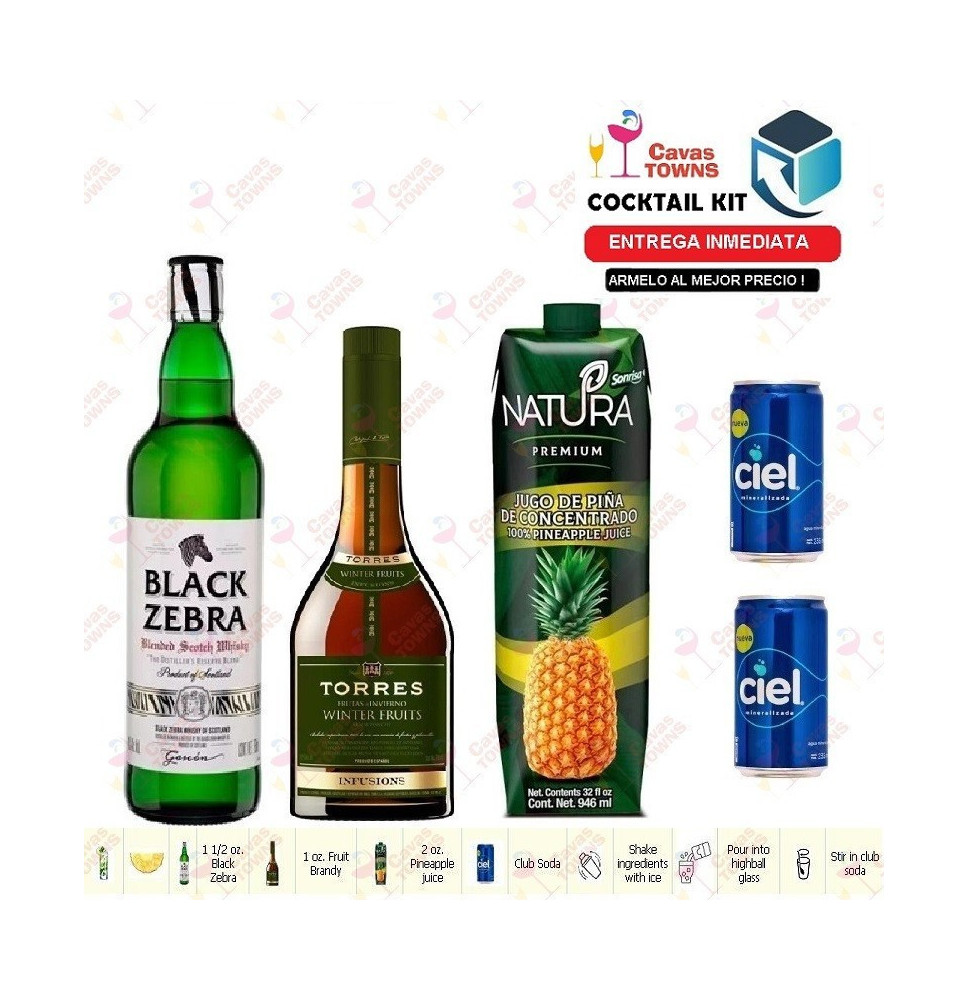 Cocktail Kit 21-3 Receta Recipe - Cavas Towns Cocktail Kit 21-3 Receta Recipe - Cavas Towns