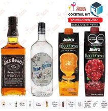 Cocktail Kit Alabama Slammer - 3 Receta Recipe - Cavas Towns