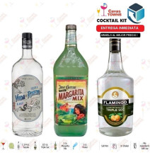 Cocktail Kit Alabama Slammer - 4 Receta Recipe - Cavas Towns