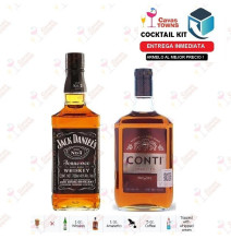 Cocktail Kit Amber Jack - 2 Receta Recipe - Cavas Towns