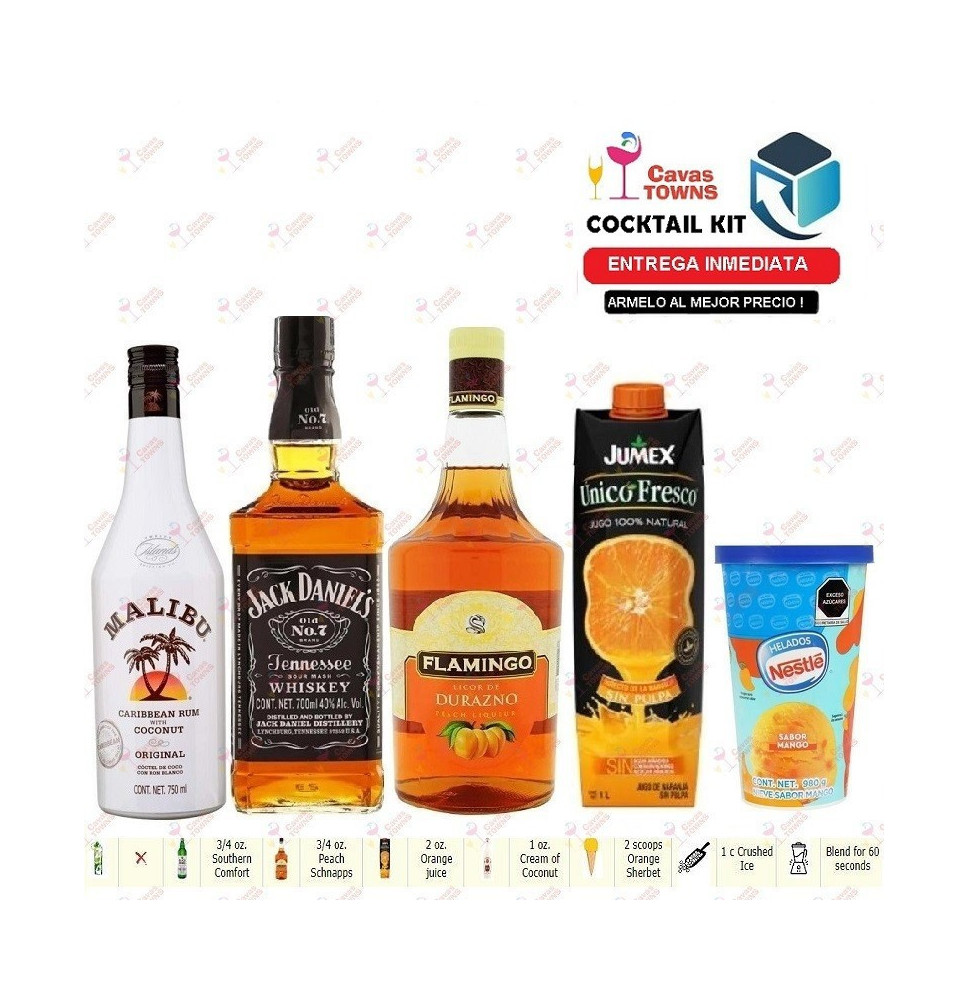 Cocktail Kit Bandolero -1 Receta Recipe - Cavas Towns Cocktail Kit Bandolero -1 Receta Recipe - Cavas Towns