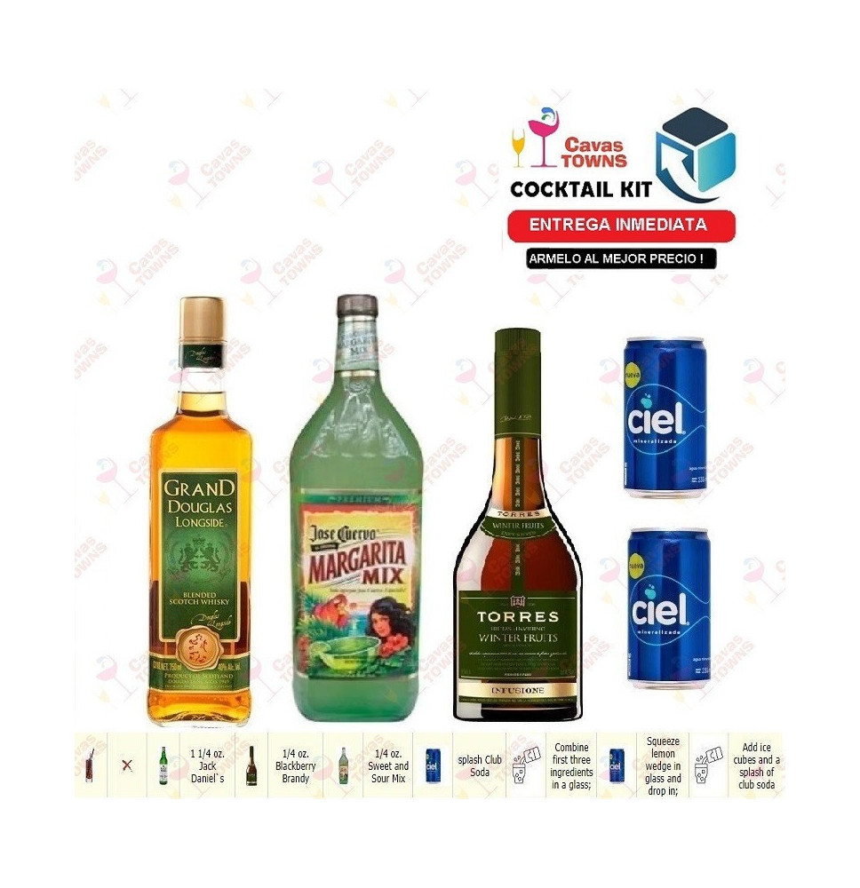 Cocktail Kit Black Eye Receta Recipe - Cavas Towns