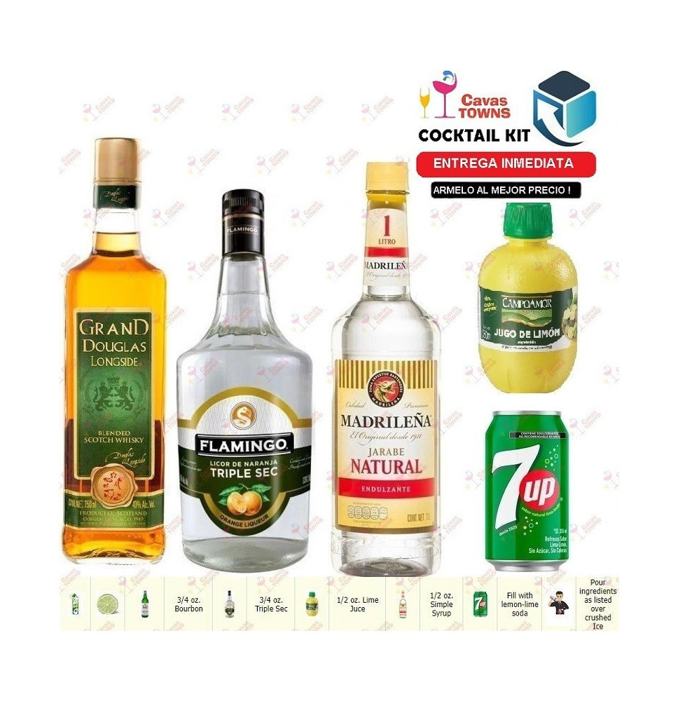 Cocktail Kit Brass Knuckles - 1 Receta Recipe - Cavas Towns Cocktail Kit Brass Knuckles - 1 Receta Recipe - Cavas Towns