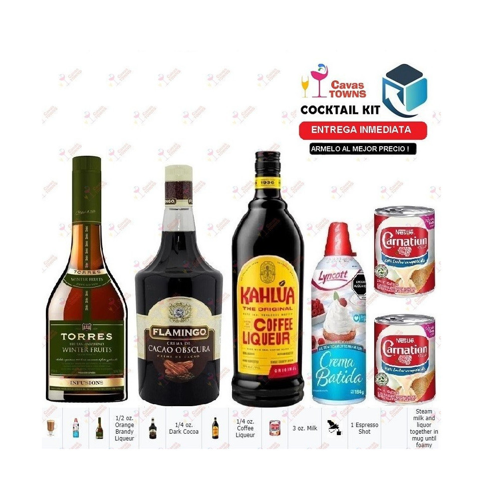 Cocktail Kit Gates Cappuccino Receta Recipe - Cavas Towns Cocktail Kit Gates Cappuccino Receta Recipe - Cavas Towns