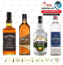 Cocktail Kit Hawaiian Punch - 2 Receta Recipe - Cavas Towns