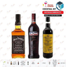 Cocktail Kit Jack Daniel's Manhattan Receta Recipe - Cavas Towns