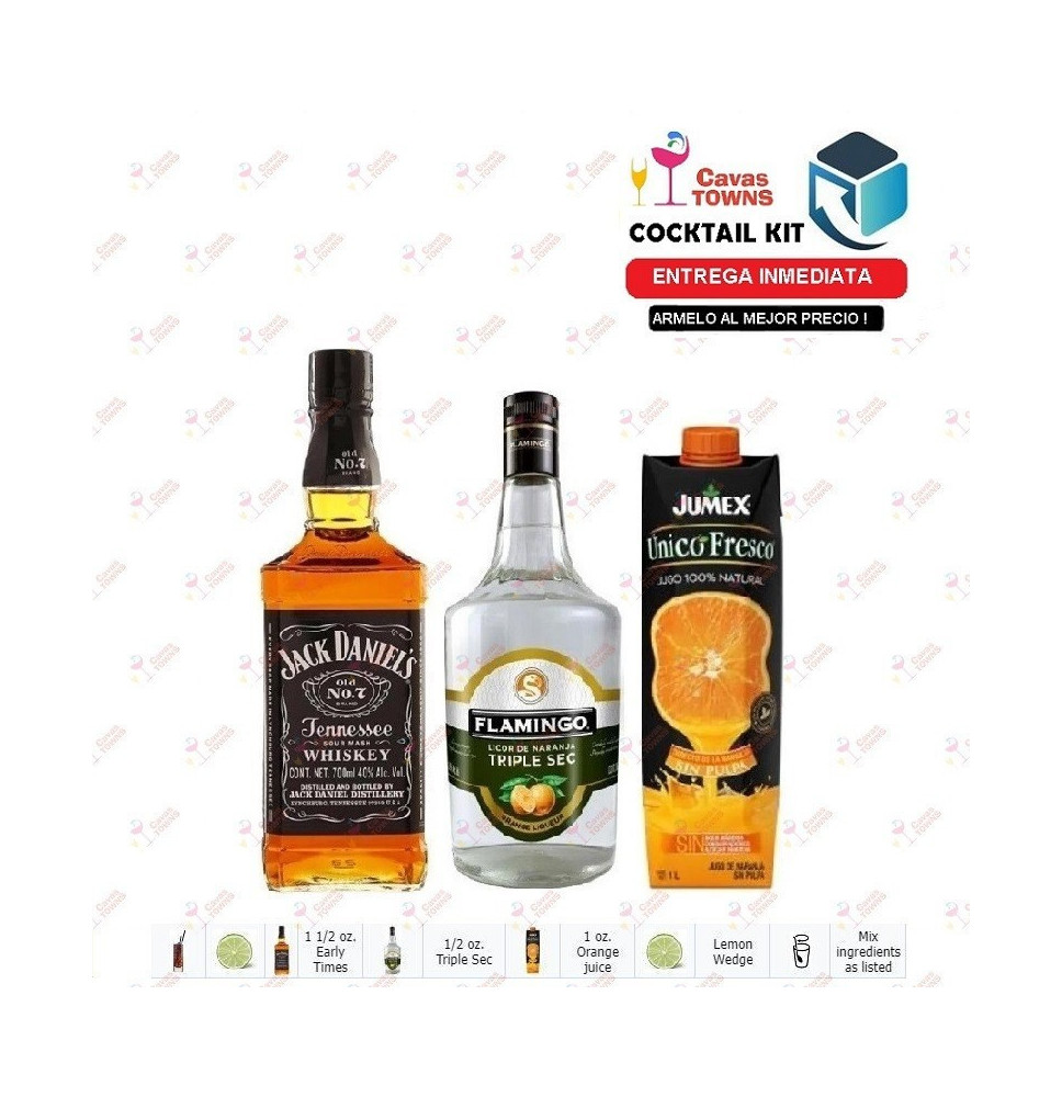 Cocktail Kit Kentucky Orange Blossom Receta Recipe - Cavas Towns