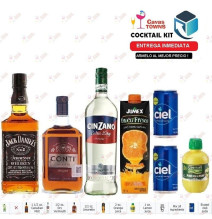 Cocktail Kit Manhattan - 3 Receta Recipe - Cavas Towns