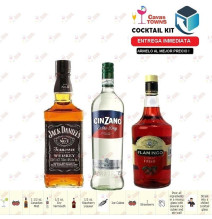 Cocktail Kit Maria's Manhattan Receta Recipe - Cavas Towns