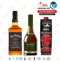 Whisky Jack Daniels Cocktail Kit Aquarius Receta Recipe - Cavas Towns