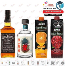 Tequila Mi Campo Cocktail Kit Alabama Slammer 3 Receta Recipe - Cavas Towns