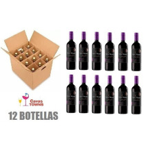 Caja 12 Botellas Vino Tinto Viña Maipo Merlot 750 ml - Cavas Towns