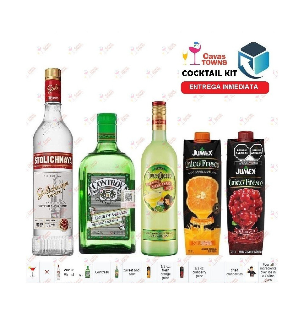 Vodka Stolichnaya Cocktail Kit Hurly-Burly Cocktail Receta Recipe - Cavas Towns Vodka Stolichnaya Cocktail Kit Hurly-Burly Cocktail Receta Recipe - Cavas Towns