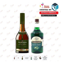 Brandy Torres Cocktail Kit Emerald Receta Recipe - Cavas Towns