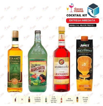 Whisky Grand Douglas Cocktail Kit Cherry Lifesaver - 2 Receta Recipe - Cavas Towns