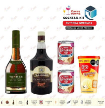 Licor De Cacao Oscura Flamingo 1 L - Cavas Towns