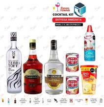 Licor De Fresa Flamingo - 1 L - Cavas Towns