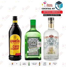 Tequila Agavia Cocktail Kit Alice in Wonderland - 2 Receta Recipe- Compara Precios de Vinos y Licores TRITRAGO.ORG