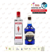Ginebra Beefeater Cocktail Kit Blue Sapphire Receta Recipe - Compara Precios de Vinos y Licores TRITRAGO.ORG